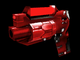 Red Handgun