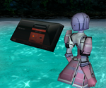 Master System back